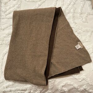 Note di Anita Women's BROWN / BEIGE Reversible Wool, Cashmere, Nylon Scarf